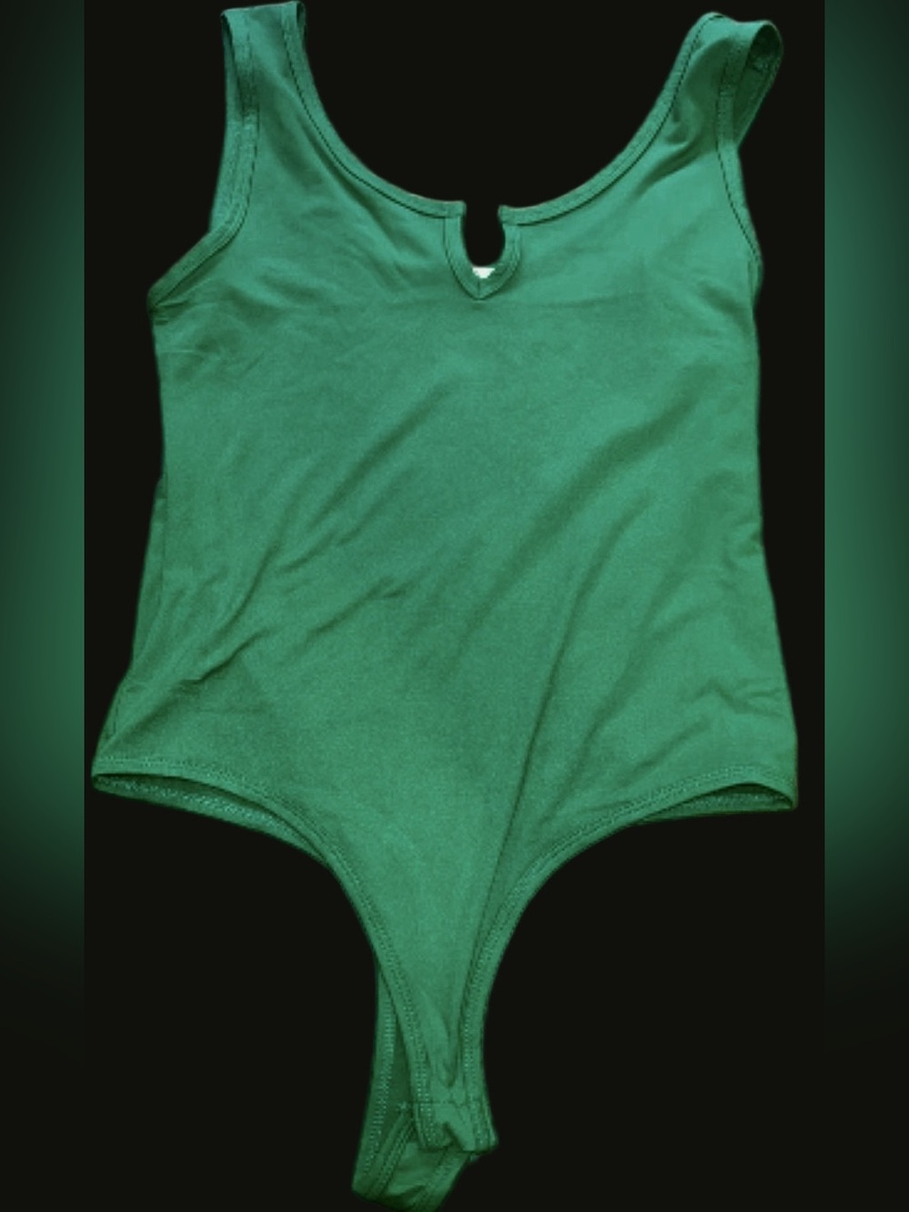 Zenana Green Bodysuit